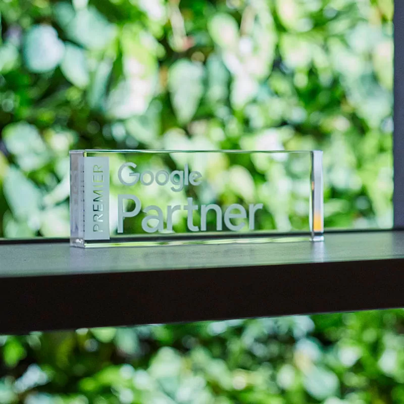 Als Google Partner beschikken wij de juiste kennis.