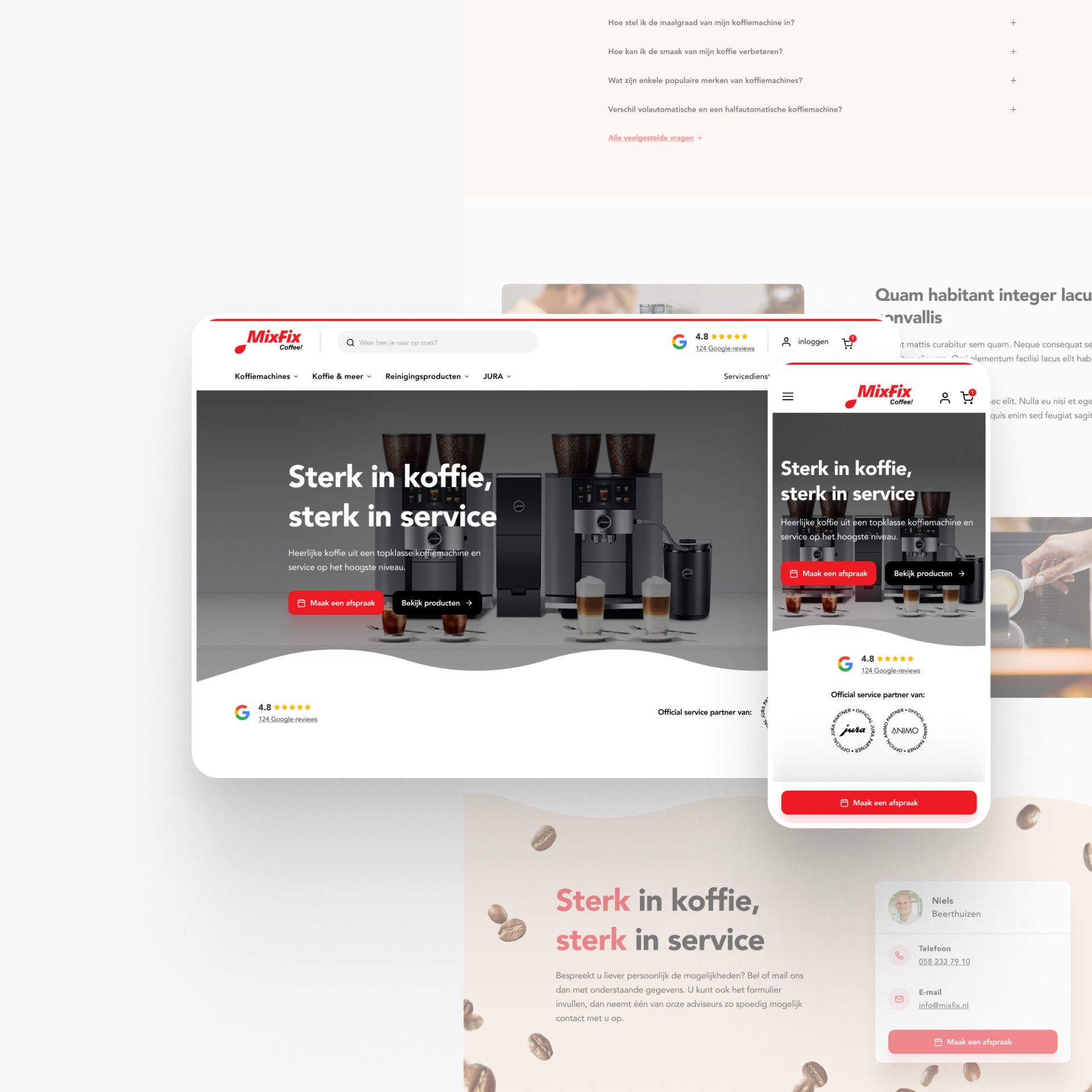 Mixfix.nl design