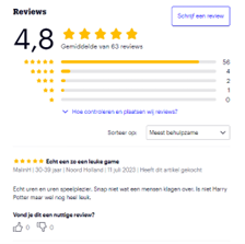 screenshot reviewsectie Bol.com