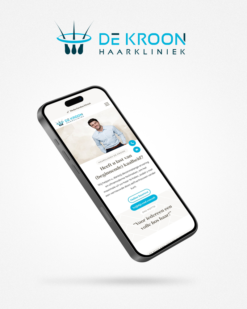 Case Haarkliniek de Kroon