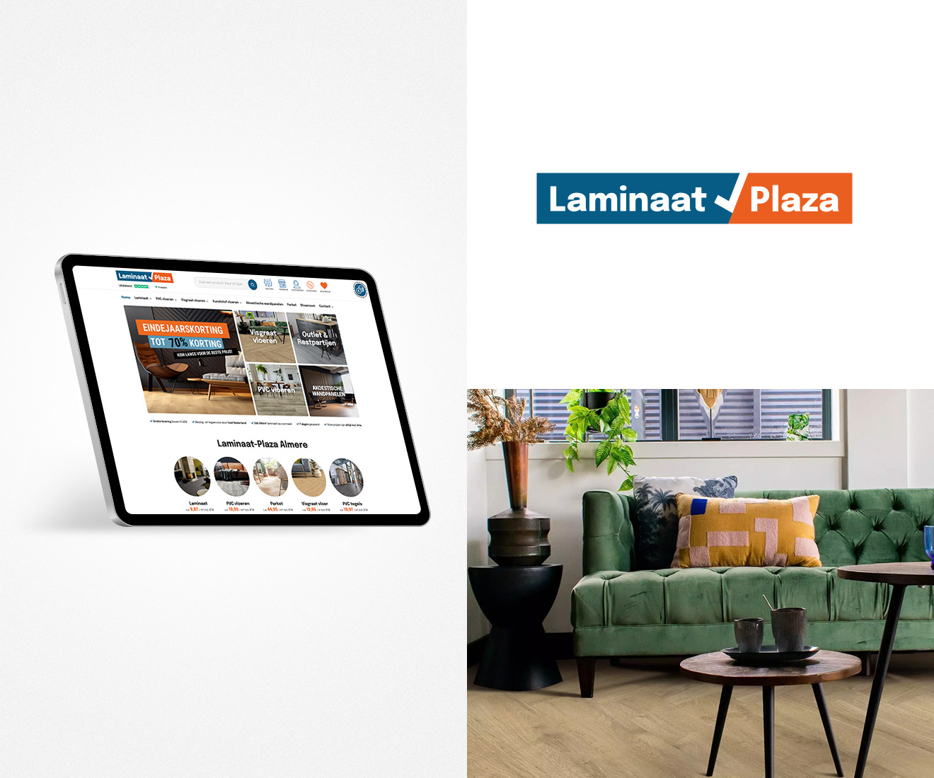 Laminaat plaza online marketing case